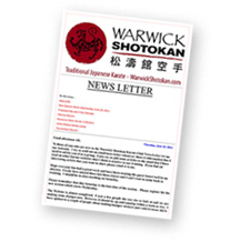 The Warwick Shotokan Karate Club - 215-510-9390